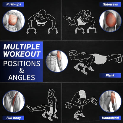 2pcs Push Up Stands Handle for Floor Workouts