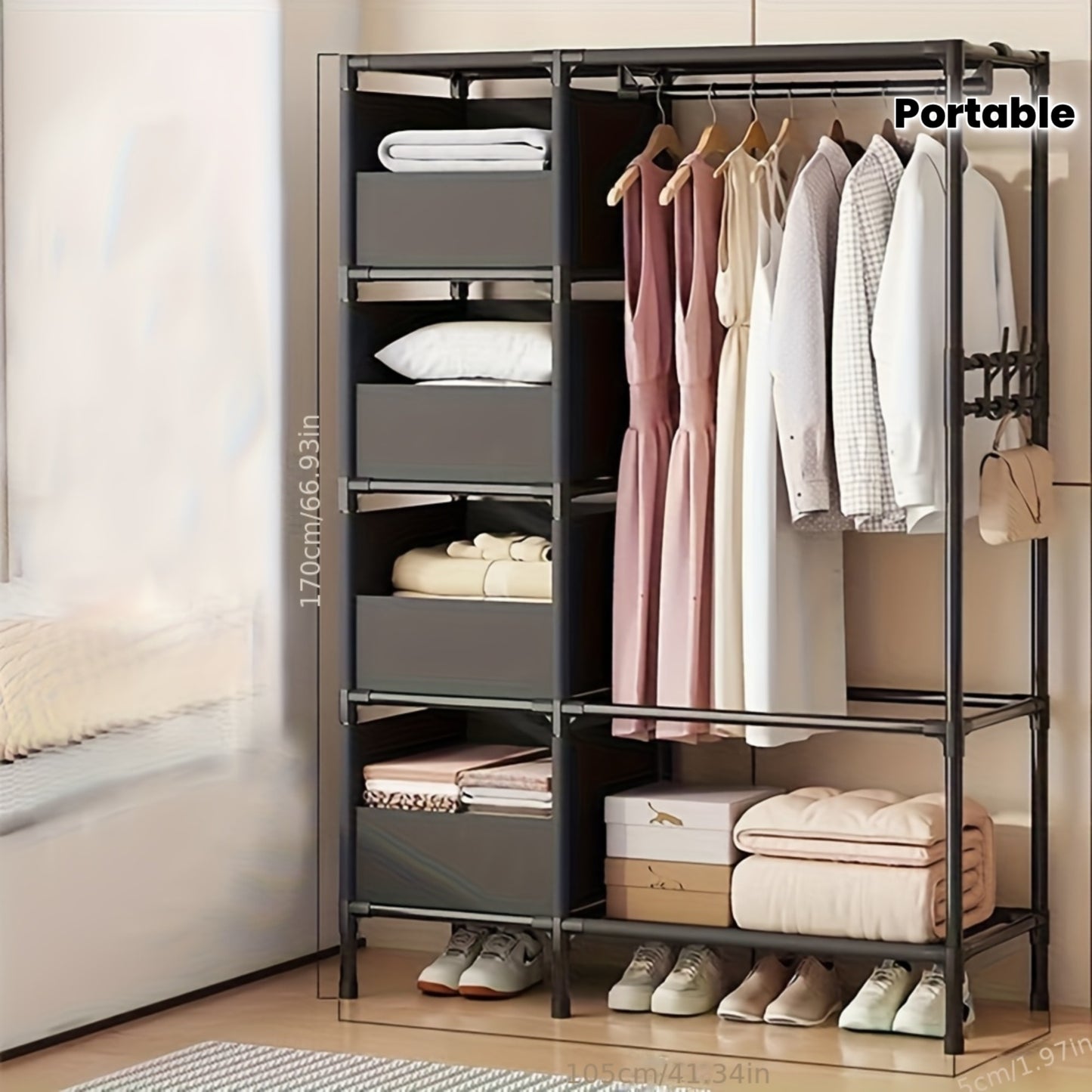 1pc Multifunctional Wardrobe Organizer