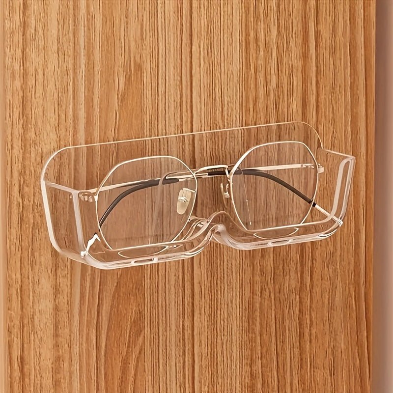 Adhesive Wall - Mounted Storage Shelf for Glasses - HazMarket