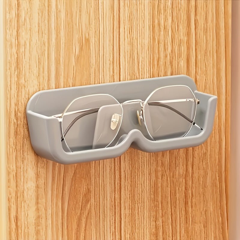 Adhesive Wall - Mounted Storage Shelf for Glasses - HazMarket