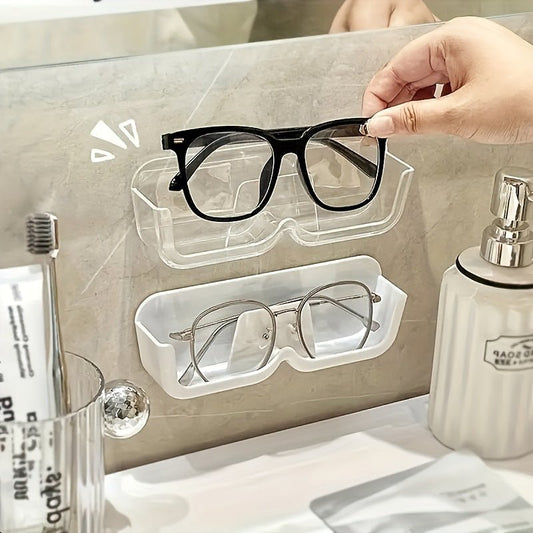 Adhesive Wall - Mounted Storage Shelf for Glasses - HazMarket