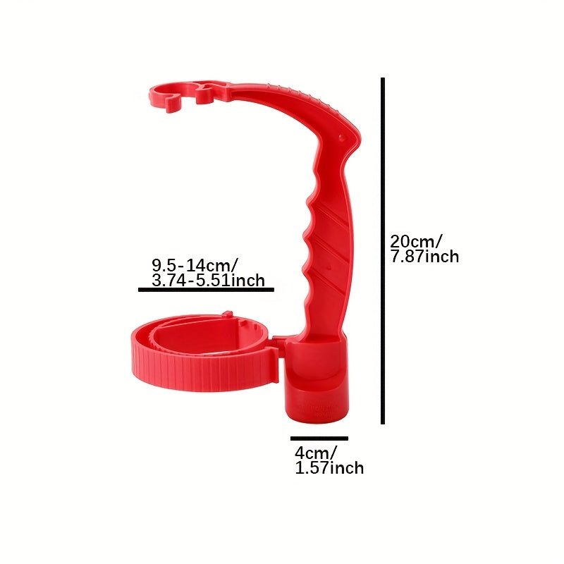 Adjustable Drink Pouring Cup Handle with Built - In Bottle Opener - HazMarket