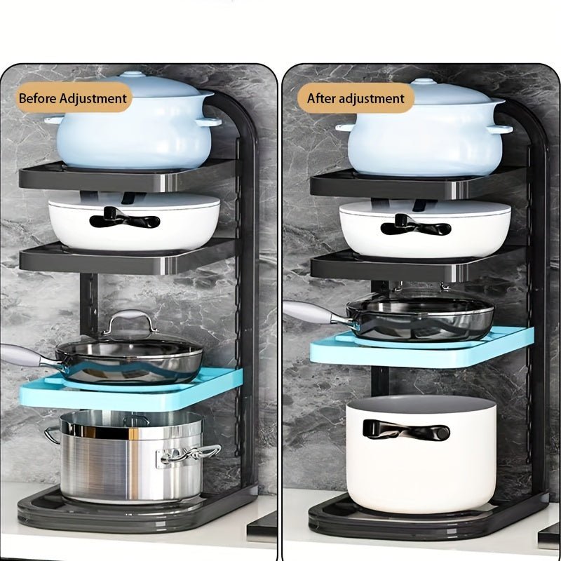 Adjustable Multi - Layer Storage Shelf - HazMarket