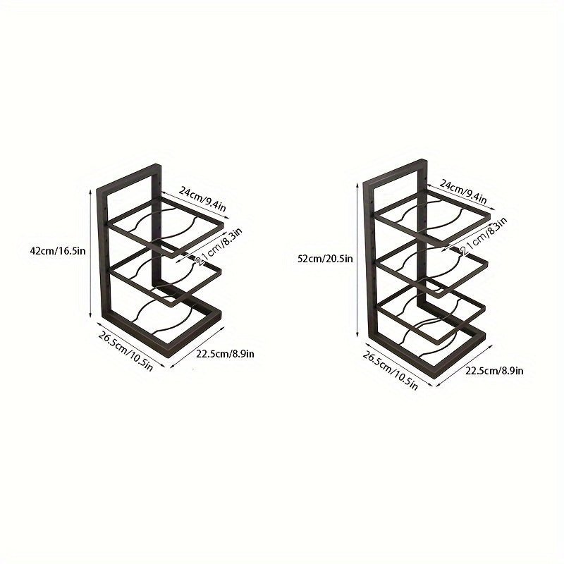 Adjustable Multi - Layer Storage Shelf - HazMarket