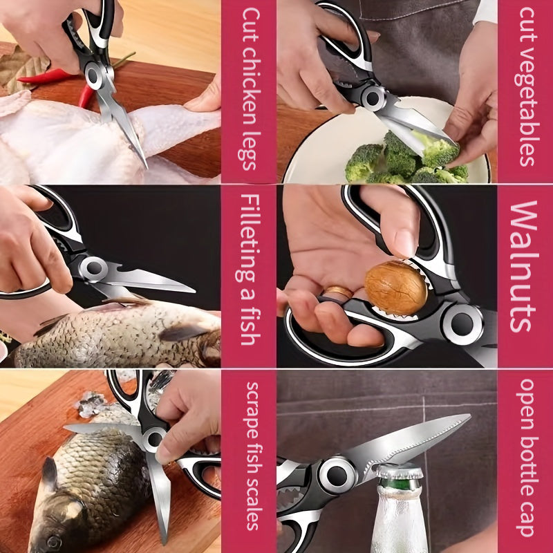 Multifunctional Stainless Steel Scissors