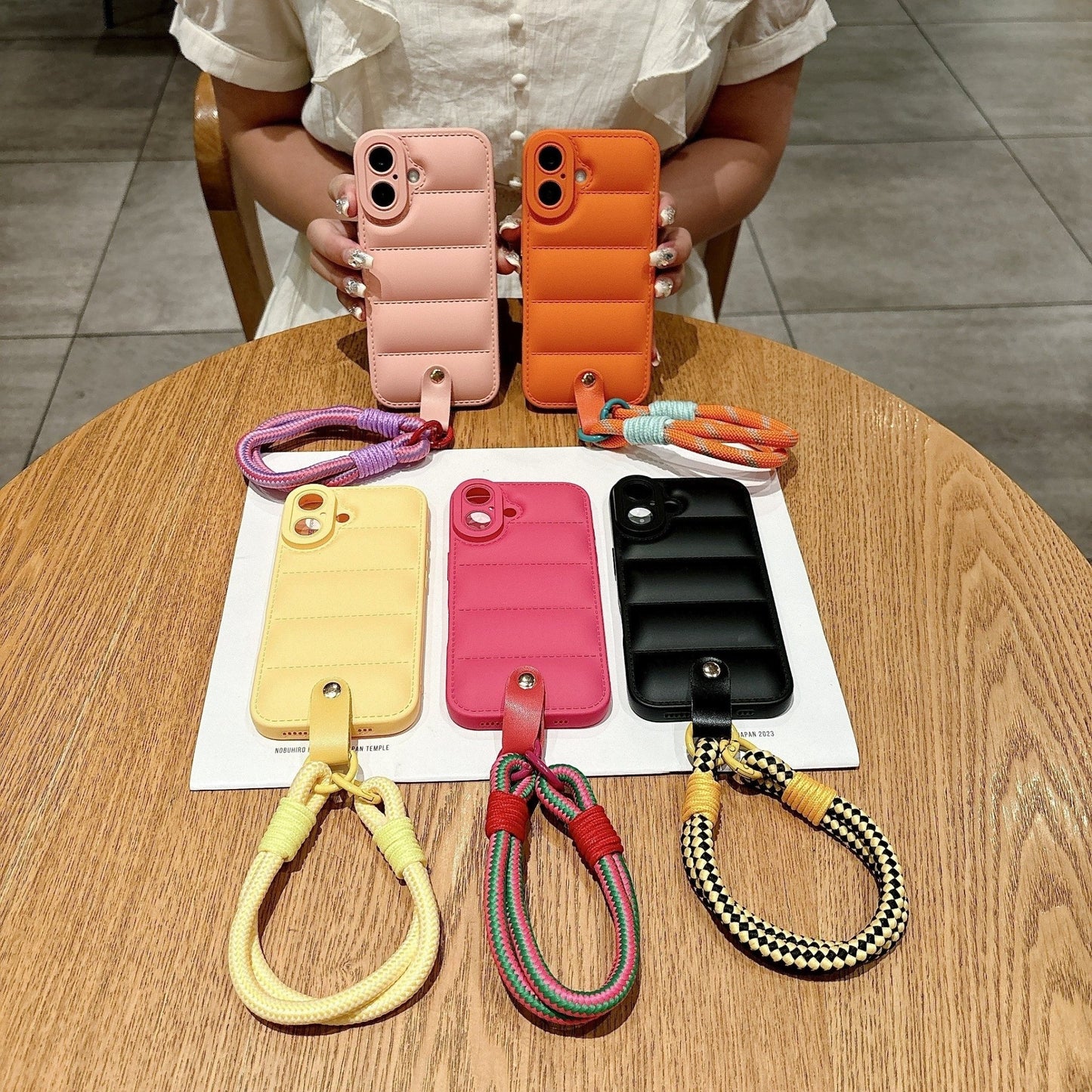 Anti - fall Mobile Phone Case with Hand Strap Rope Suitable for iPhone - HazMarket