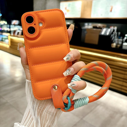 Anti - fall Mobile Phone Case with Hand Strap Rope Suitable for iPhone - HazMarket