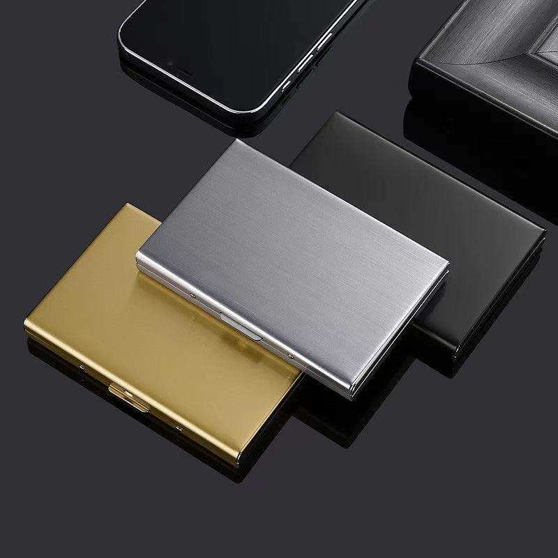 Anti - Theft Stainless Steel Credit Card Wallet - HazMarket
