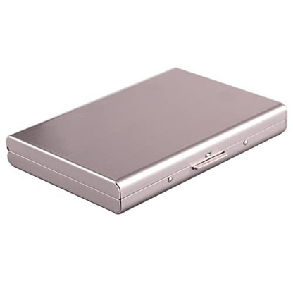 Anti - Theft Stainless Steel Credit Card Wallet - HazMarket