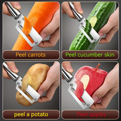 Stainless Steel Multipurpose Peeler With Sharp Blade