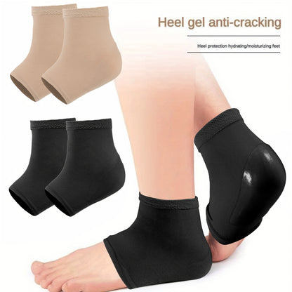 Silicone Moisturizing Heel Socks for Men and Women