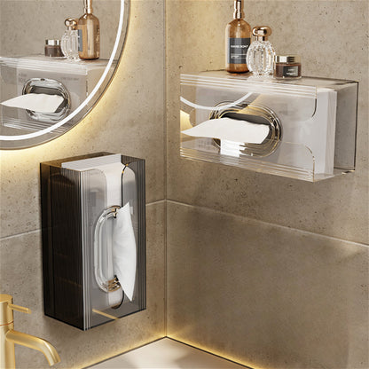 Stylish And Versatile Tissue Holder That Can Be Mounted on The Wall