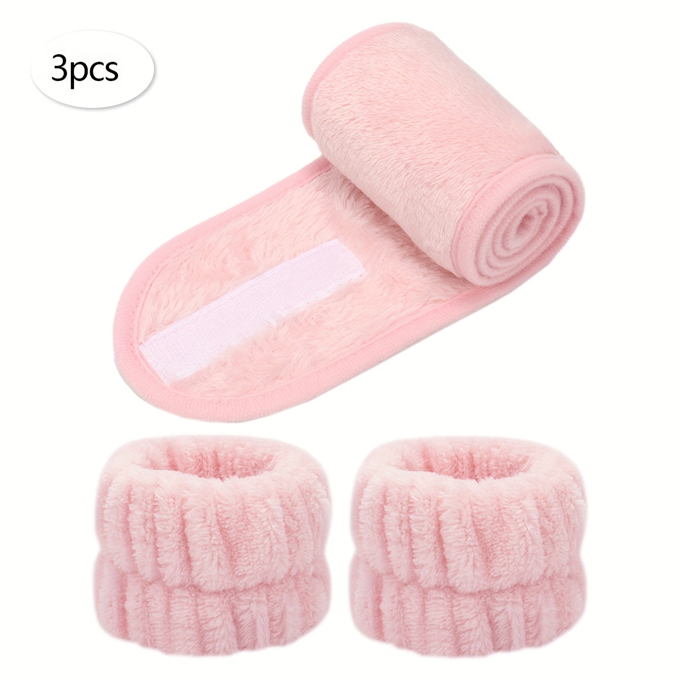 Headband & Wristbands for Face Washing