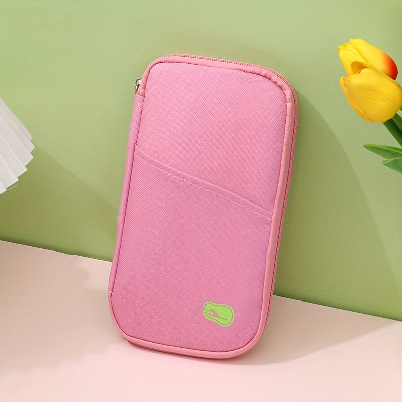 Multi-Compartment Passport Organizer