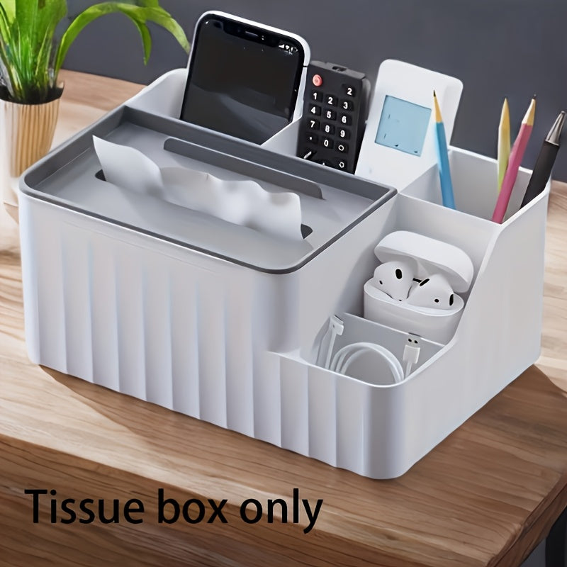 Multifunctional Storage Box with a Tissue Holder