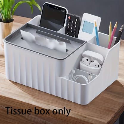 Multifunctional Storage Box with a Tissue Holder