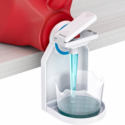 Spill-Proof Laundry Detergent Dispenser Cup Holder