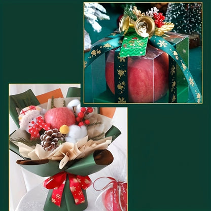 3 Mixed Colors of Christmas Ribbon Decoration