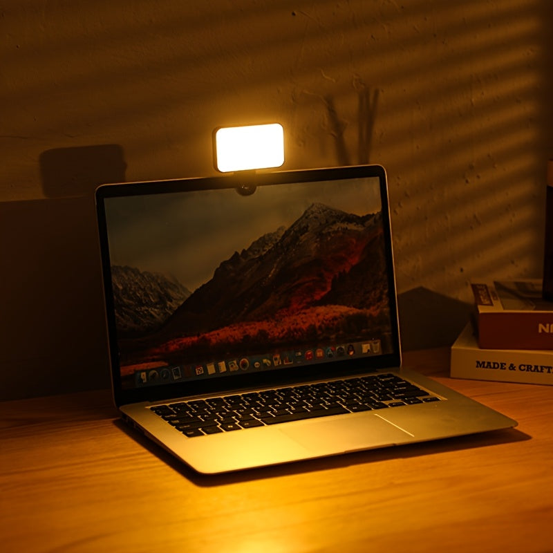 Mini Portable LED Selfie Lights with Adjusted Colors