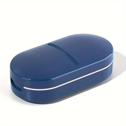 Portable Storage Box Pill Cutter