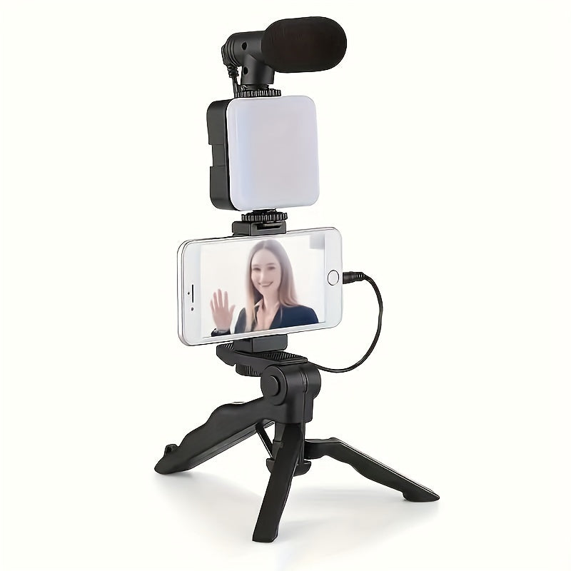 Smartphone & Camera LED Light Kit with Tripod Stand & Wireless Remote