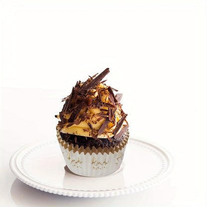 50pcs Ramadan Mubarak Cupcake Holders