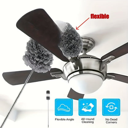 Bendable and Washable Stainless Steel Feather Duster - HazMarket