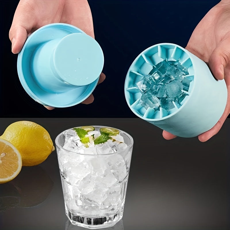 Easy-Release Silicone Ice Cube Mold