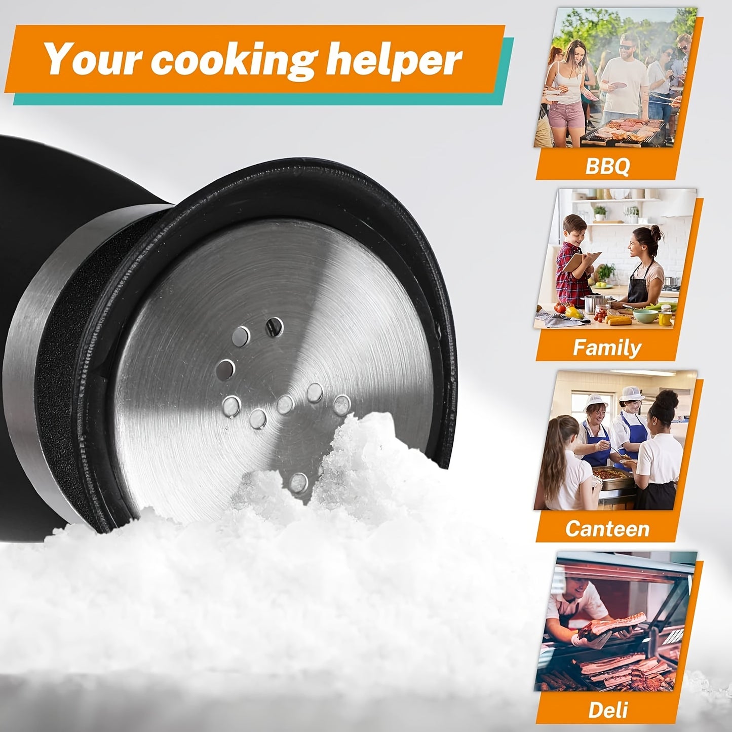 1Set Santa Claus and Snowman Salt and Pepper Shaker