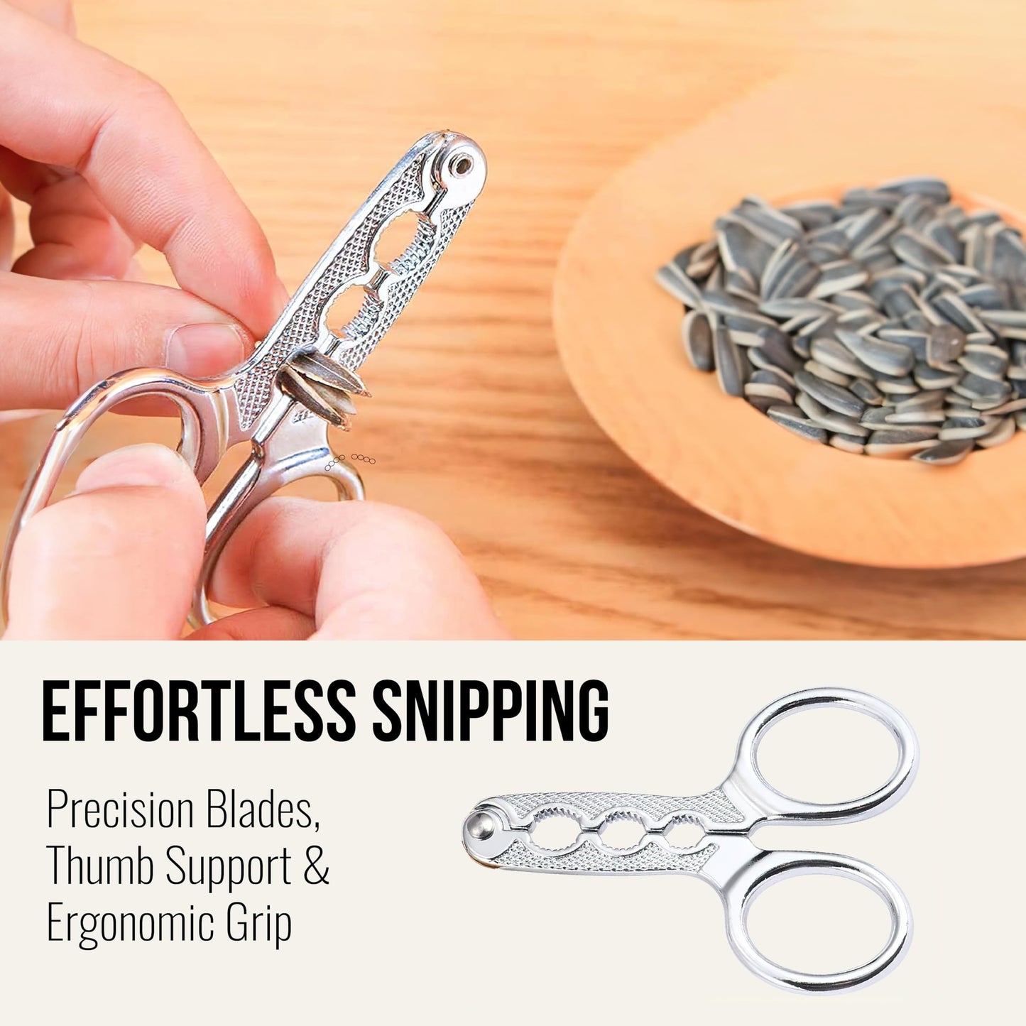 Stainless Steel Nutcracker Pliers