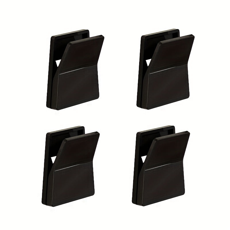 Set of 4 Wall-Mounted Storage Clip Organizer