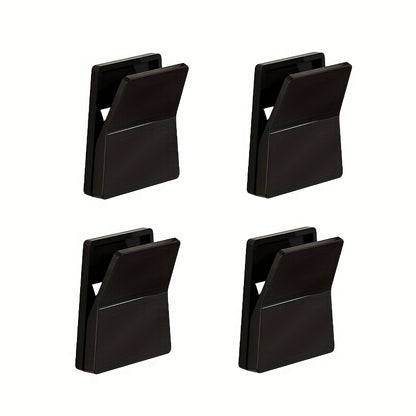 Set of 4 Wall-Mounted Storage Clip Organizer