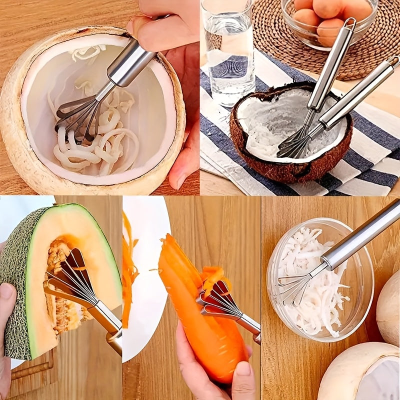 Heavy-Duty Manual Fruit Grater & Fish Scale Remover