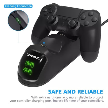 Dual Charging Dock for PS4 Wireless Controller