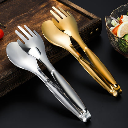 Elegant Stainless Steel Serving Tongs