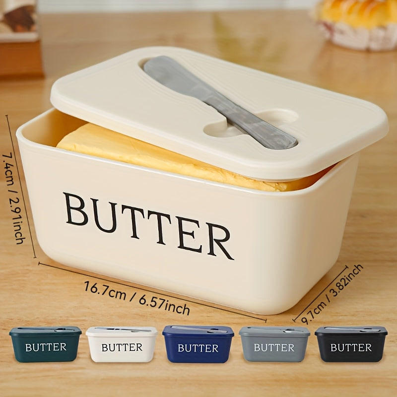 Premium Butter Dish with Knife