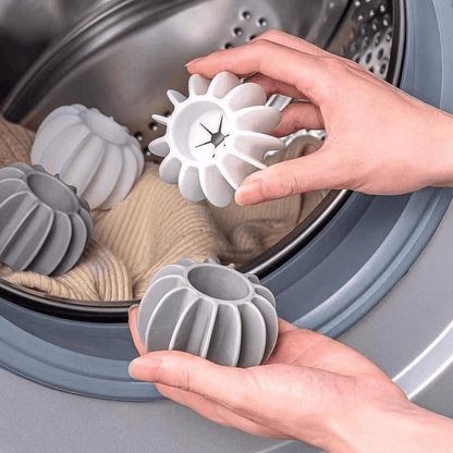 Anti-Tangle Soft Washing Machine Balls for Wrinkle-Free Clothes