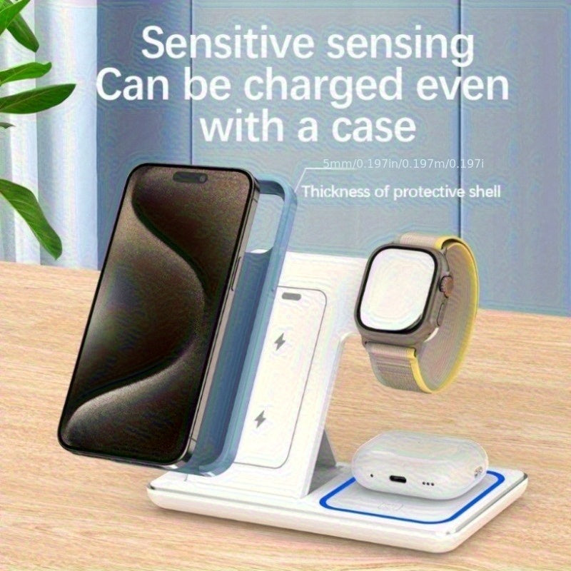 3 in 1 Wireless Charger Stand