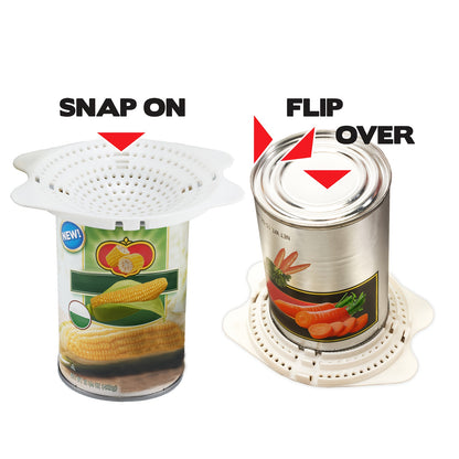 Snap On Can Strainer