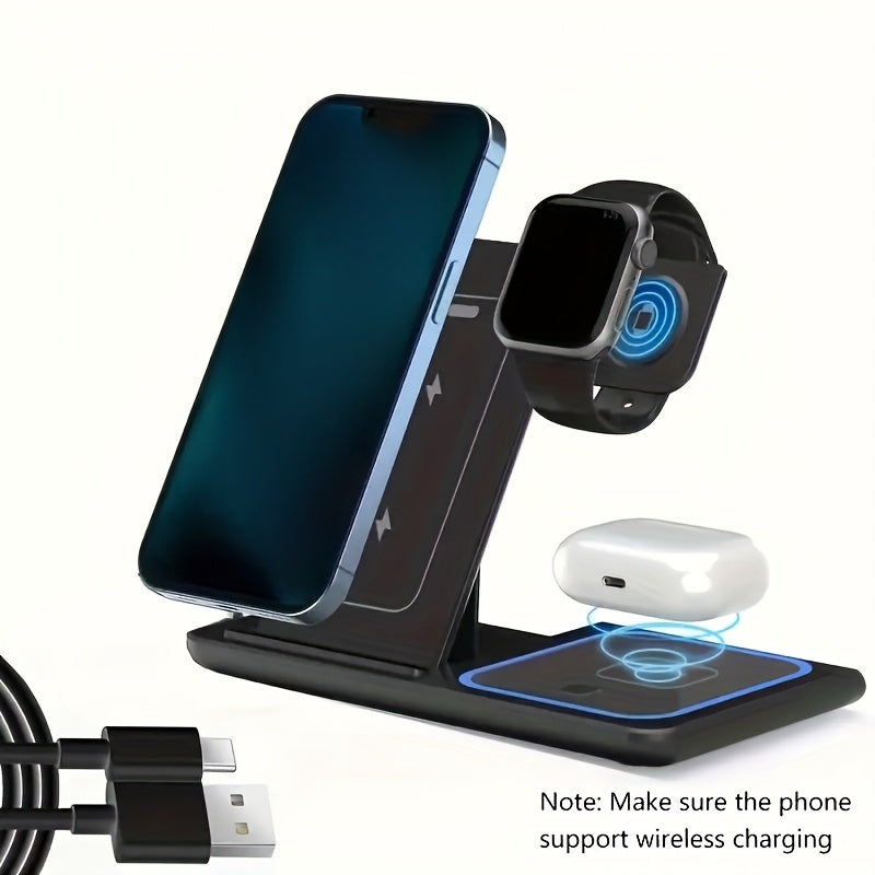 3 in 1 Wireless Charger Stand