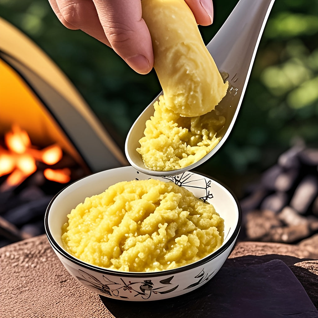 Stainless Steel Manual Garlic and Ginger Grinder Spoon