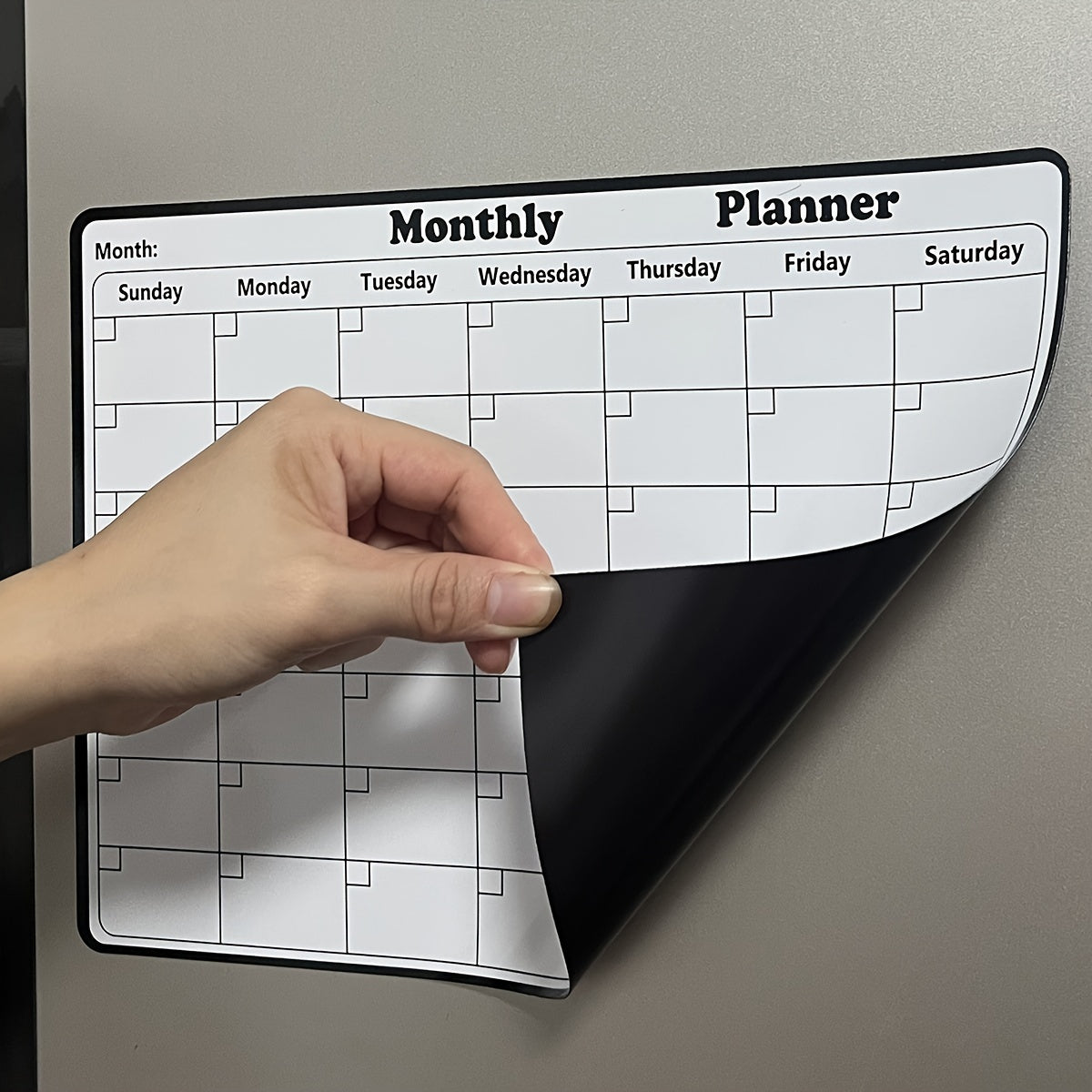 Magnetic Whiteboard for Notes, Weekly Planner & Office