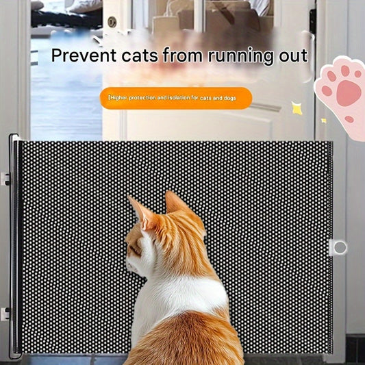 Expandable Indoor/Outdoor Barrier for Dogs & Cats