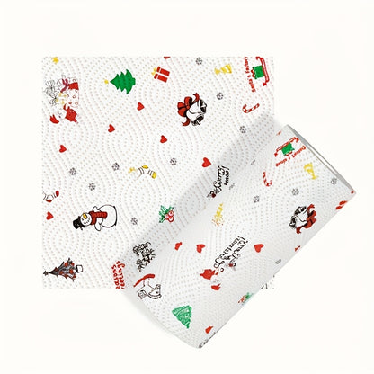 Thickened 3-Layer Christmas Kitchen Paper