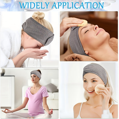 Adjustable Hair Tie for Washing Face - Gentle and Secure Fit