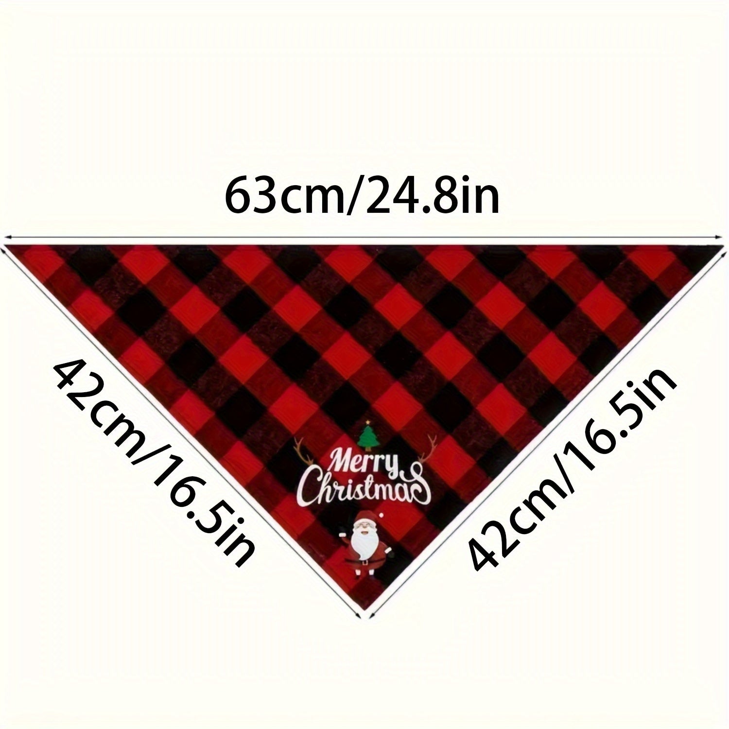 Christmas Dog Bandana Scarf - HazMarket