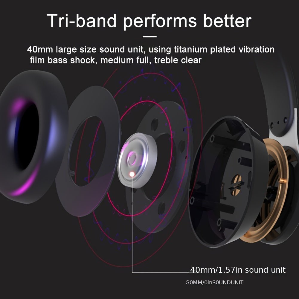 Comfortable Wireless Headphones - HazMarket