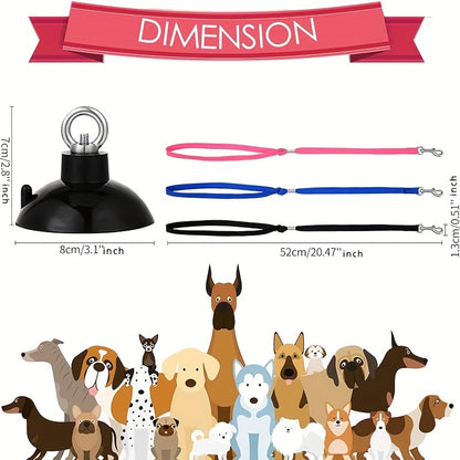 Suction Cup Restraints for Dogs & Cats Bathing