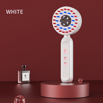 Portable Electric Scalp Massager with Essential Oil Applicator