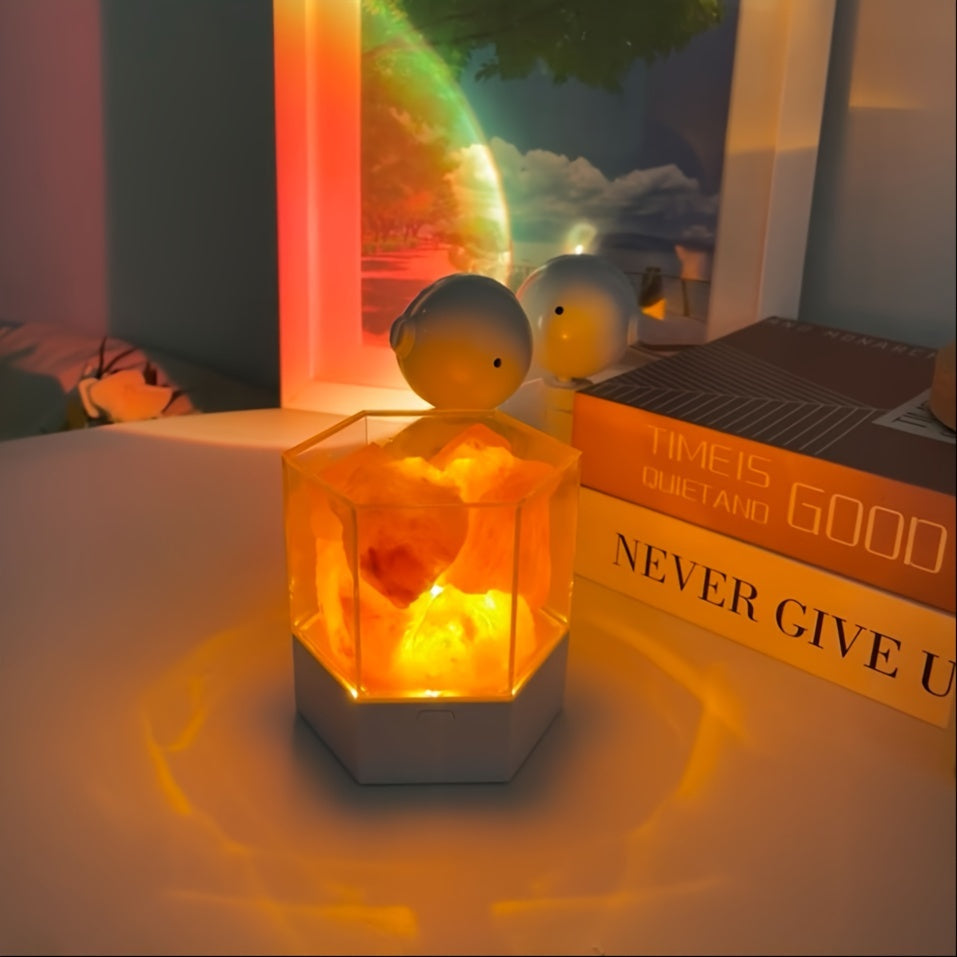 Modern Himalayan Salt LED Night Light